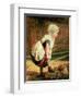 Wait for Me! (Returning Home from School)-Sophie Anderson-Framed Giclee Print