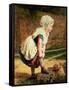 Wait for Me! (Returning Home from School)-Sophie Anderson-Framed Stretched Canvas