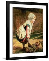 Wait for Me! (Returning Home from School)-Sophie Anderson-Framed Giclee Print