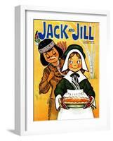 Wait "Till It Cools - Jack and Jill, November 1967-Mildred Zibulka-Framed Giclee Print