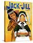 Wait "Till It Cools - Jack and Jill, November 1967-Mildred Zibulka-Stretched Canvas