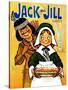 Wait "Till It Cools - Jack and Jill, November 1967-Mildred Zibulka-Stretched Canvas