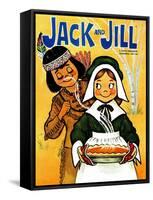 Wait "Till It Cools - Jack and Jill, November 1967-Mildred Zibulka-Framed Stretched Canvas