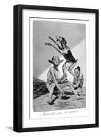 Wait Till You've Been Anointed, 1799-Francisco de Goya-Framed Premium Giclee Print