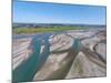 Waitaki River Near Coast, North Otago, South Canterbury Border, South Island, New Zealand-David Wall-Mounted Photographic Print