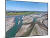 Waitaki River Near Coast, North Otago, South Canterbury Border, South Island, New Zealand-David Wall-Mounted Photographic Print