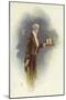 Waiter Carrying Drinks-Dudley Hardy-Mounted Giclee Print