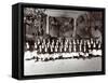 Waiters at Hotel Delmonico, 1902-Byron Company-Framed Stretched Canvas