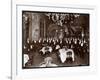 Waiters in the Palm Court at Sherry's Restaurant, New York, 1902-Byron Company-Framed Giclee Print