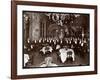 Waiters in the Palm Court at Sherry's Restaurant, New York, 1902-Byron Company-Framed Giclee Print