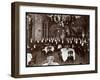 Waiters in the Palm Court at Sherry's Restaurant, New York, 1902-Byron Company-Framed Giclee Print