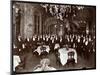 Waiters in the Palm Court at Sherry's Restaurant, New York, 1902-Byron Company-Mounted Giclee Print