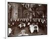 Waiters in the Palm Court at Sherry's Restaurant, New York, 1902-Byron Company-Framed Giclee Print