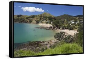 Waitete Bay, Near Colville, Coromandel Peninsula, Waikato, North Island, New Zealand, Pacific-Stuart-Framed Stretched Canvas