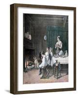 Waiting, 1890-F Meaulle-Framed Giclee Print