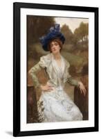 Waiting, 1897-Reginald Arthur-Framed Giclee Print