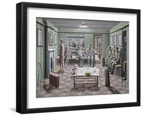 Waiting, 1986-PJ Crook-Framed Giclee Print