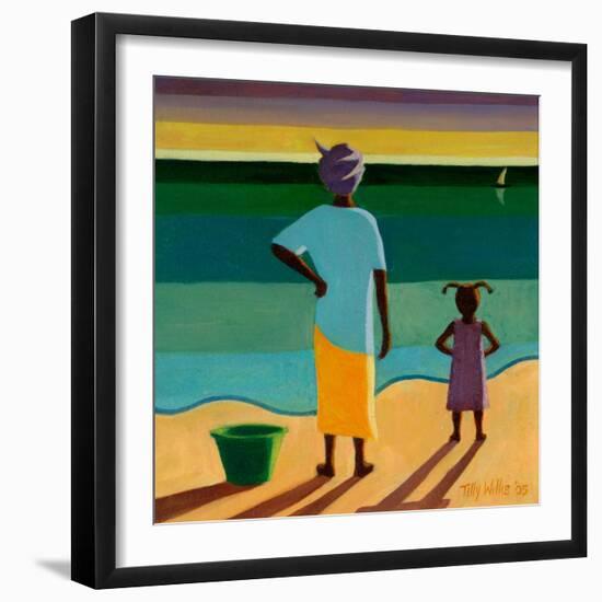 Waiting, 2005-Tilly Willis-Framed Giclee Print