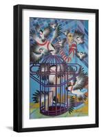 Waiting, 2015-Irina Corduban-Framed Giclee Print