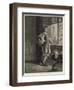 Waiting an Answer-John Robert Dicksee-Framed Giclee Print