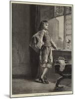 Waiting an Answer-John Robert Dicksee-Mounted Giclee Print