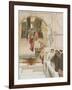 Waiting an Audience with Agrippa-Sir Lawrence Alma-Tadema-Framed Giclee Print