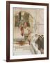 Waiting an Audience with Agrippa-Sir Lawrence Alma-Tadema-Framed Giclee Print