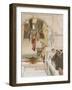 Waiting an Audience with Agrippa-Sir Lawrence Alma-Tadema-Framed Giclee Print