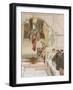 Waiting an Audience with Agrippa-Sir Lawrence Alma-Tadema-Framed Giclee Print