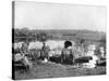 Waiting at the Ferry, Paraguay, 1911-null-Stretched Canvas