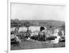 Waiting at the Ferry, Paraguay, 1911-null-Framed Giclee Print