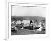 Waiting at the Ferry, Paraguay, 1911-null-Framed Giclee Print