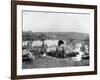 Waiting at the Ferry, Paraguay, 1911-null-Framed Giclee Print