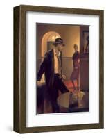 Waiting for a Friend-Graham Reynold-Framed Art Print