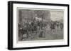 Waiting for a Glimpse of Her Majesty, Hyde Park-John Charlton-Framed Giclee Print