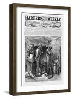 Waiting for an Offer, Pub. 1874-William Ludlow Sheppard-Framed Giclee Print