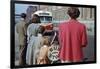 Waiting for Bus on City Street-William P. Gottlieb-Framed Photographic Print