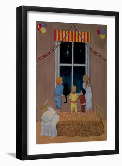 Waiting for Father Christmas-Margaret Loxton-Framed Giclee Print