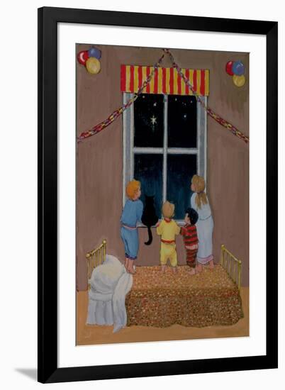 Waiting for Father Christmas-Margaret Loxton-Framed Giclee Print