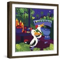 Waiting For Father Christmas-Cindy Wider-Framed Giclee Print