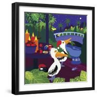 Waiting For Father Christmas-Cindy Wider-Framed Giclee Print