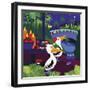 Waiting For Father Christmas-Cindy Wider-Framed Premium Giclee Print