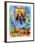 Waiting for Halloween Witch-sylvia pimental-Framed Art Print