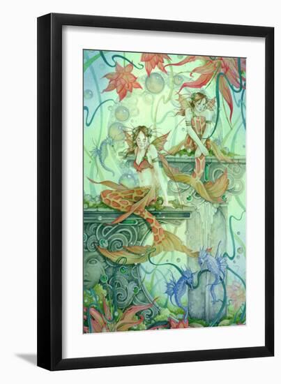 Waiting for Neptune-Linda Ravenscroft-Framed Giclee Print