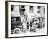 Waiting for news of the Titanic, 1912-null-Framed Photographic Print