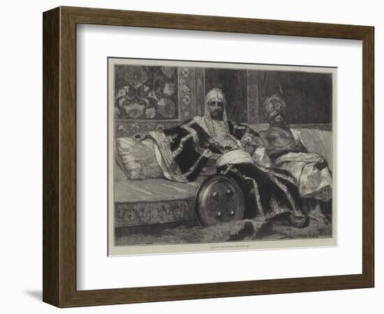 Waiting for Orders-null-Framed Giclee Print