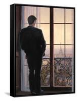 Waiting for Paris 1-Myles Sullivan-Framed Stretched Canvas