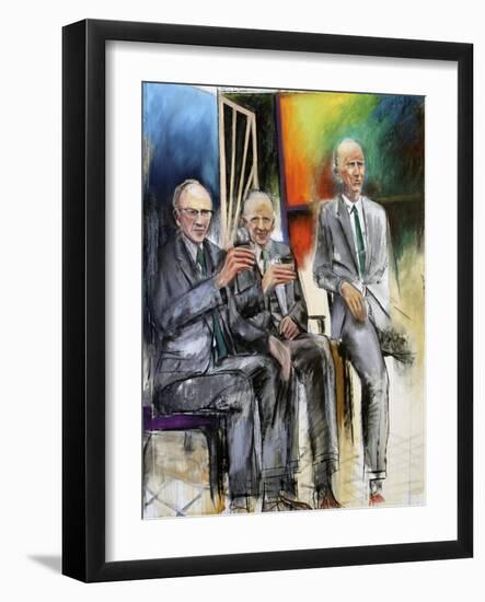 Waiting for Saint Peter, 2005-Daniel Clarke-Framed Giclee Print