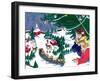 Waiting for Santa - Jack & Jill-Julia Nordell-Framed Giclee Print