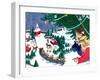 Waiting for Santa - Jack & Jill-Julia Nordell-Framed Giclee Print